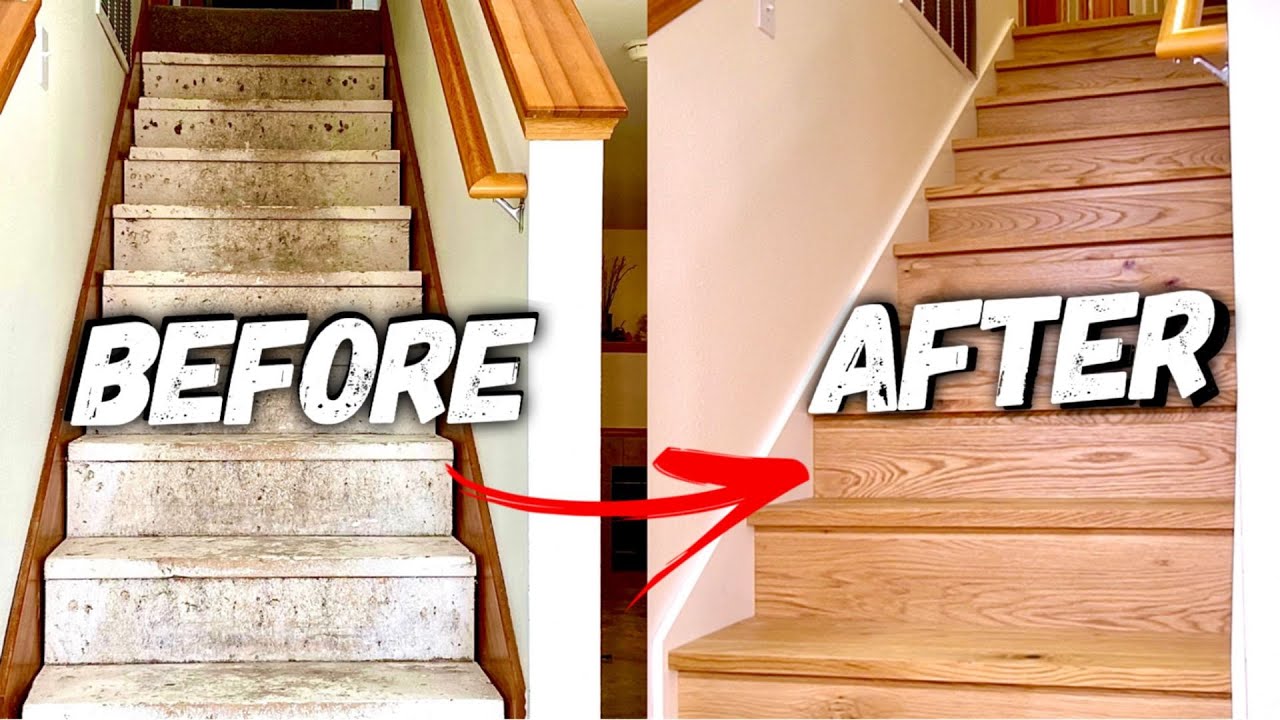 DIY TREADS AND RISERS