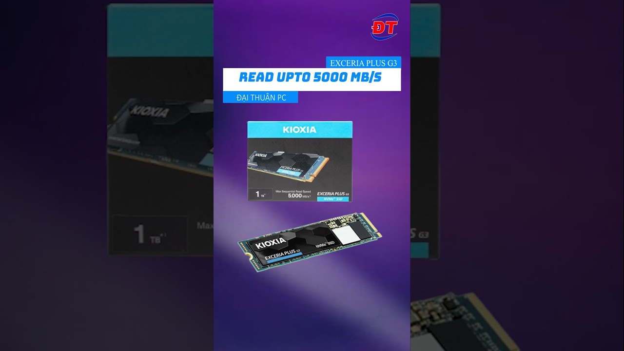 Review các hãng SSD - Hãng SSD Kioxia