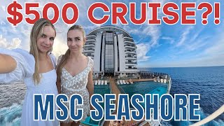 First Impressions of MSC Seashore: DISAPPOINTING… But Will Day 2 Be Better?