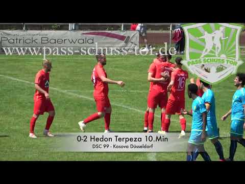FVN Kreispokal Düsseldorf DSC 99 Düsseldorf vs FC Kosova Düsseldorf I Pass Schuss Tor