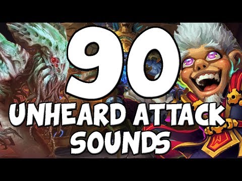 90 Attack Sounds You Don't Usually Hear [Hearthstone]