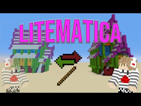 LITEMATICA für ANFÄNGER | Minecraft Mods für JEDEN | Tutorial