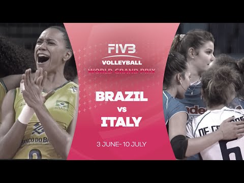 Brazil v Italy Highlights - World Grand Prix 2016