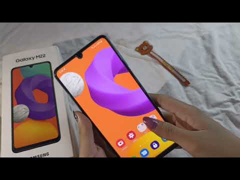 🌼Samsung Galaxy M22 Aesthetic Unboxing✨ #SamsungGalaxyM22Unboxing