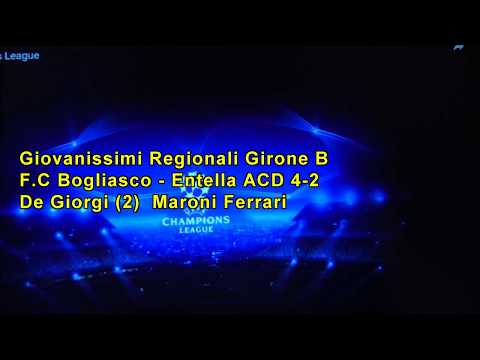 Leva 2006: F.C Bogliasco - Entella ACD 4-2 (Giovanissimi Regionali Gir. B)
