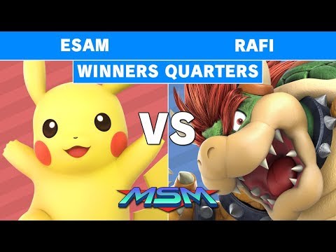 MSM 179 - UCI | Rafi (Bowser) vs PG | Esam (Pikachu) Winners Quarters - Smash Ultimate