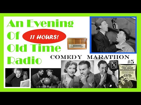 All Night Old Time Radio Shows - Comedy Marathon #5 | 11 Hours of Classic Radio Shows