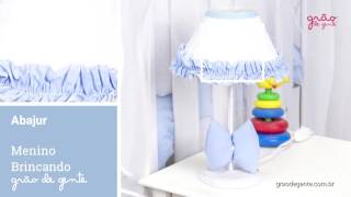 Abajur Menino Brincando | Ref: 58422