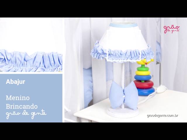 Abajur Menino Brincando | Ref: 58422