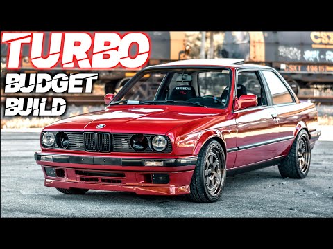 Turbo E30 BMW SHREDS Tires on the Street! ($150 Turbo Budget Build GAPS 300ZX & 500HP M4)