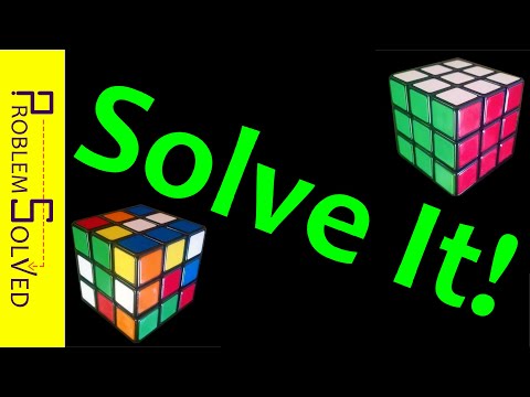 3×3×3のルービックキューブの解き方（簡単・速攻！？ (How to Solve a 3x3x3 Rubik's Cube (Easy and Fast!))