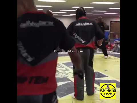 Trevor Nash vs Jason Grenier - Point Fighting -  Sport Karate Tournament