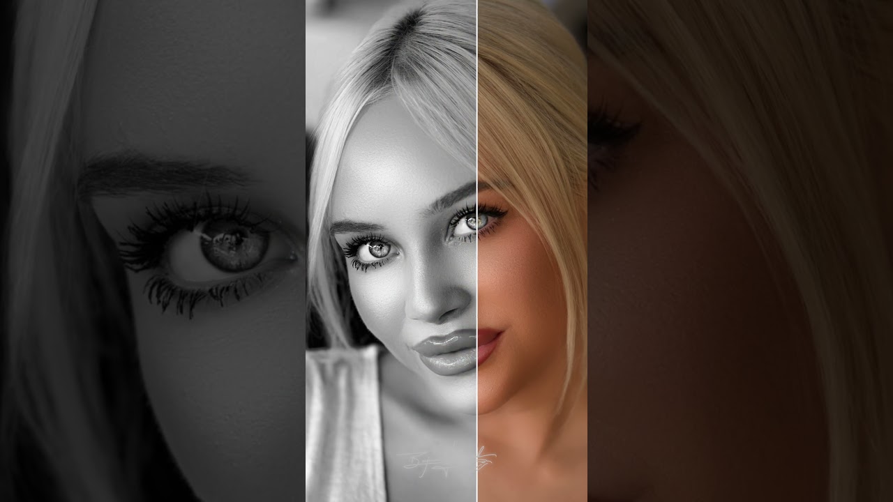 A M A Z I N G Blonde with Blue Eyes - HASSELBLAD X2D  #blueeyes #blonde #portrait #hasselblad