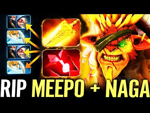 🔥 BristleBack Bloodstone + Radiance Cancer Carry — 100% Hard Counter NAGA + MEEPO Team Dota 2 Pro