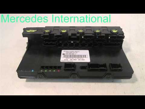 2004 Mercedes CLK500 2095450701 SAM Relay Rear NIQ - mbiparts.com Used OEM Mercedes Parts - D... OEM