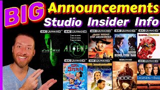 BIG 4K UltraHD Blu Ray Movie Announcements, Reveals & Studio Insider Info! Collector’s Film Chat #53