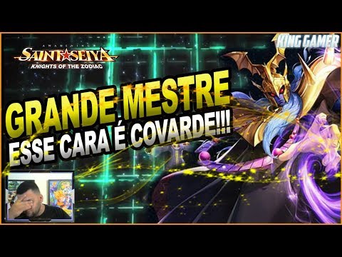 GRANDE MESTRE É MUITO ROUBADO VÉIO!!! // Saint Seiya Awakening