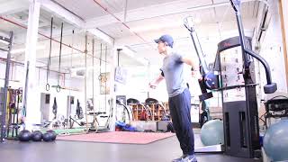 Chest Cable Decline Fly End Range