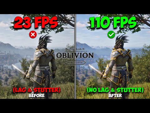 The Elder Scrolls IV: Oblivion Remastered - Ultimate FPS Boost for Integrated Graphics PCs!