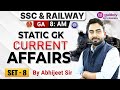 Current Affairs MCQ S With Static GK SSC CGL CHSL CPO NTPC Group D CA By Abhijeet Sir