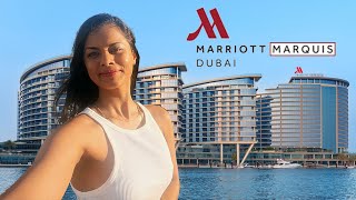 Dubai's NEW hotel Marriott Marquis FULL TOUR 4K