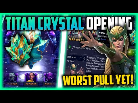 Titan Crystal Opening! | Marvel Contest of Champions