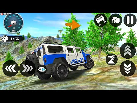 4x4 Offroad SUV Monster Truck Simulator / 4x4 POLİCE JEEP DRİVER / Android GamePlay