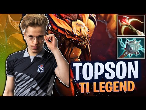 OG.Topson - Bloodseeker Mid | Dota 2 7.28b Gameplay