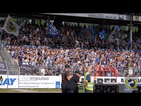 26.08.2017 KSC - Hallescher FC