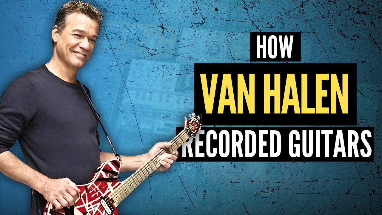 How Van Halen's Engineer Records Their Guitars - YouTube