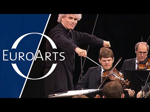 Erik Satie - Gymnopédie No.1 (Simon Rattle, Berliner Philharmoniker) | Waldbühne Berlin 2005