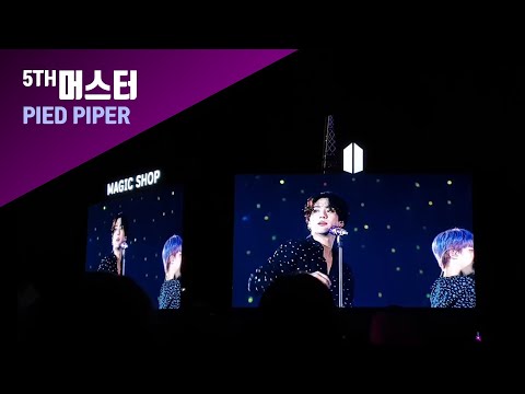 PIED PIPER live BTS 5th MUSTER MAGICSHOP in seoul 190622