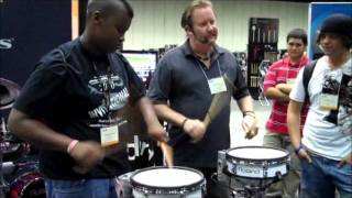 Drumming with Scott Johnson at PASIC 2010