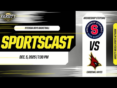 SPORTSCAST | Archbishop Stepinac vs Cardinal Hayes | Basketball | 12/05