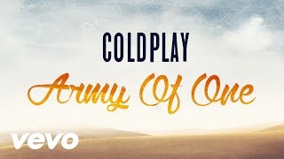 Coldplay - Army Of One (Lyric Video) (Instrumental)
