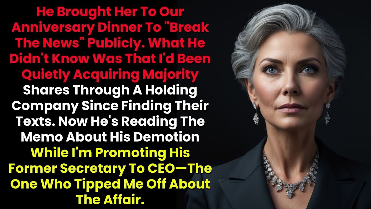 After 40 Years, My Husband Introduced His Girlfriend—I Introduced Myself as His Company's New Owner