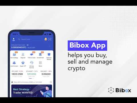 Bibox Mobile trading | More secure, Fast and Easy