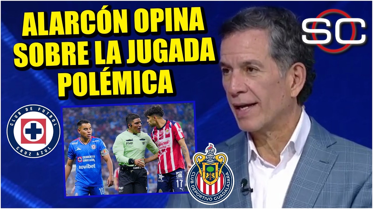 CRUZ AZUL vs CHIVAS. El árbitro cobra falta sobre Ebere porque NO pensó que era penal | SportsCenter