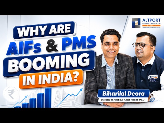 Why Are AIFs & PMS Booming in India? | Biharilal Deora@abakkusinvest