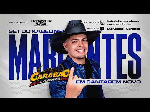SET DO KABELINHO EM SANTAREM NOVO - PA (FEST.  CARANGUEJO) CARABAO O BÚFALO DO MAJAJÓ