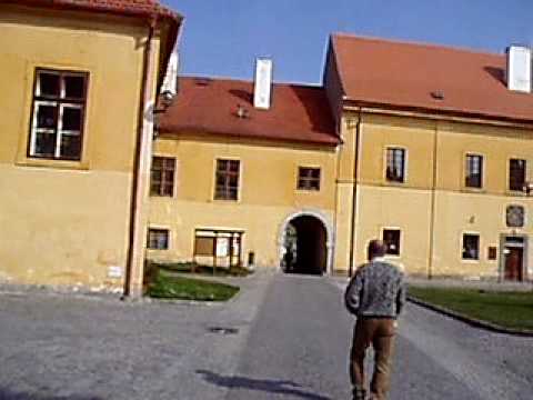 Horažďovice - záběr celého vnitřního zámeckého areálu