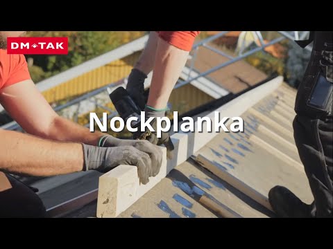 Takskolan. Trädetaljer del 1 - Nockplanka