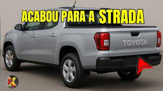 NOVA PICAPE DE TRABALHO DE R$ 100 MIL: A MAIS BARATA DA TOYOTA NO BRASIL DESAFIA STRADA E CIA