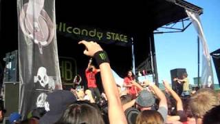 In Fear And Faith - Live Love Die Ft. Telle Smith and Jarred DeArmas Warped Tour 2010 Pomona