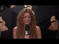 SHAKIRA Interview 2025 GRAMMYs