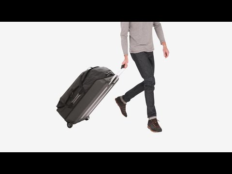 Kelioninis Thule | Check-in Wheeled Suitcase | Chasm | Luggage | Atsparus vandeniui | Pond Gray video