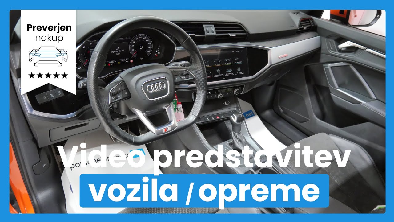 Audi Q3 35 TDI S tronic Advanced - PANORAMA - SLO VOZILO