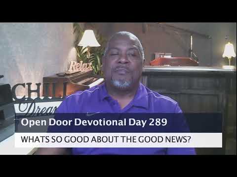 Open Door Devotional Day 289