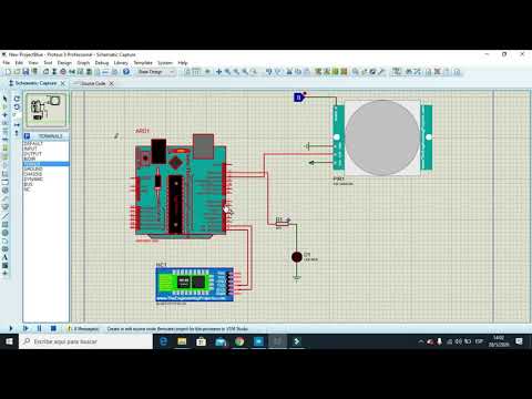 SIMULAR Y CONTROLAR BLUETOOTH HC 05 PROTEUS