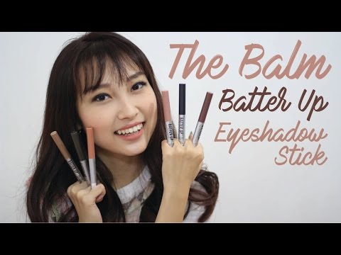 The Balm Batter Up Eyeshadow Stick ♡ Swatch & Review